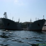 Черноморский флот на стоянке