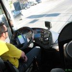Типичный водитель туристического автобуса в Греции