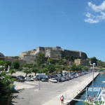Новая Крепость Нео Фрурио, Old Castle, Old Fortress Греция, о. Корфу - вид с противоположной стороны площади