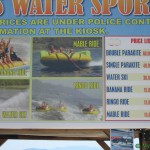 Цены на водные развлечения в Беницесе