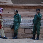 Типичные полицейские в Иордании