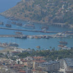 Виды с смотровой площадки над городом - г.Аланья Турция (провинции Анталья) фото